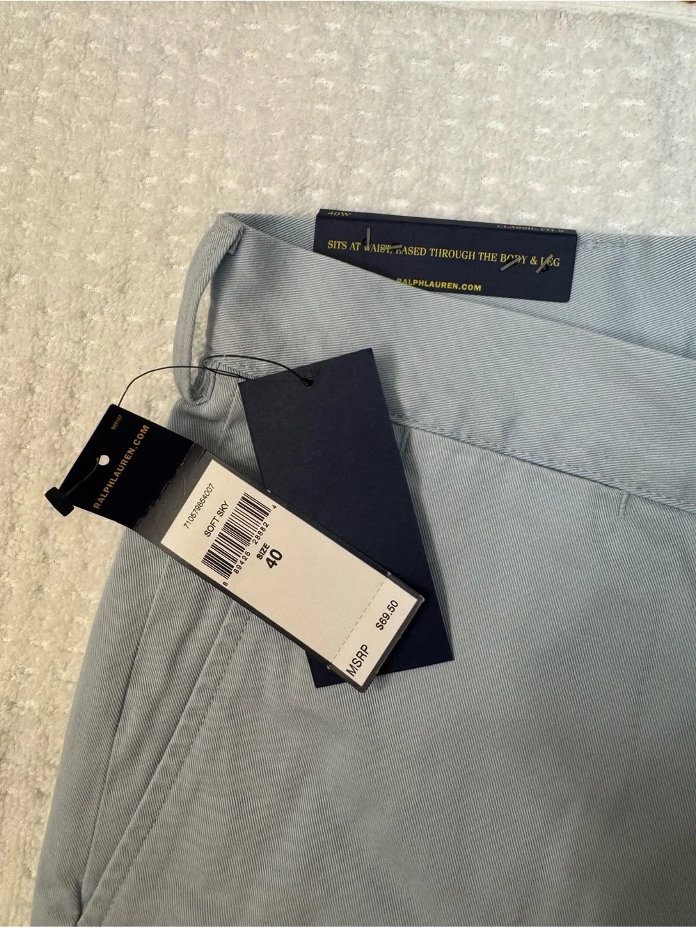 Polo by Ralph Lauren Light Blue Men's Shorts
